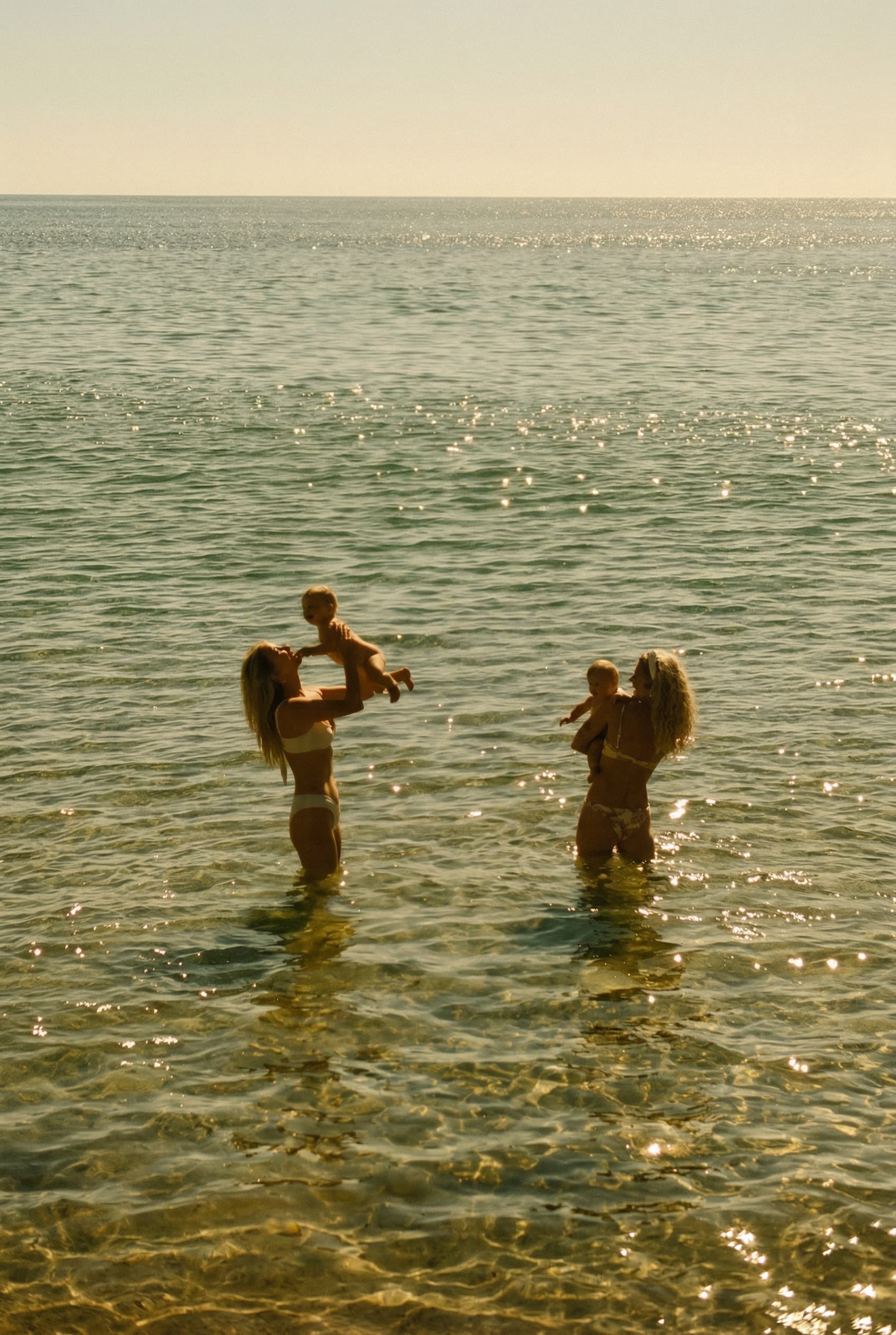 Happy parent with baby