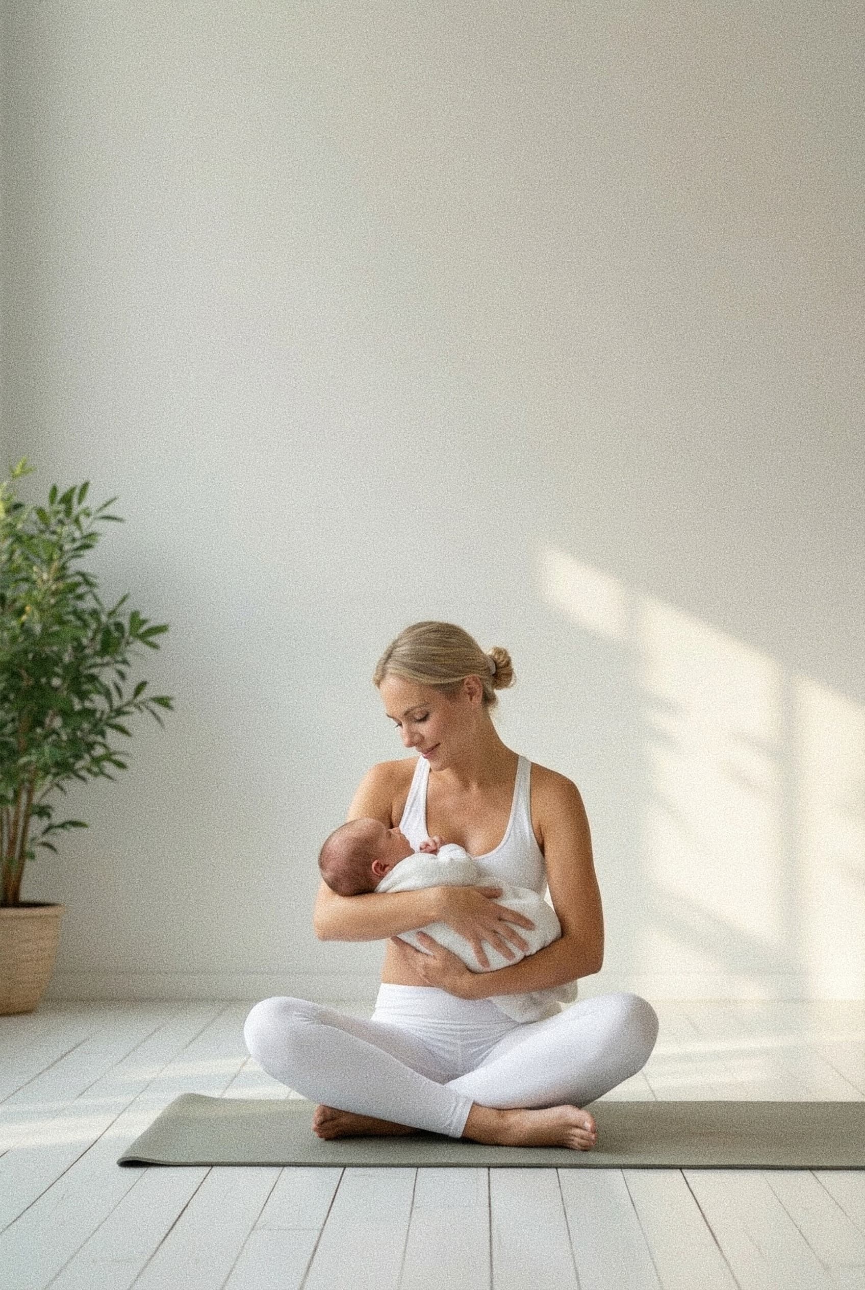Pregnant Woman Yoga